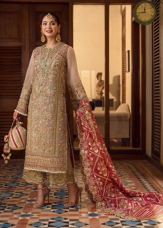Crimson Luxury Wedding Formal Collection- Beige & Red