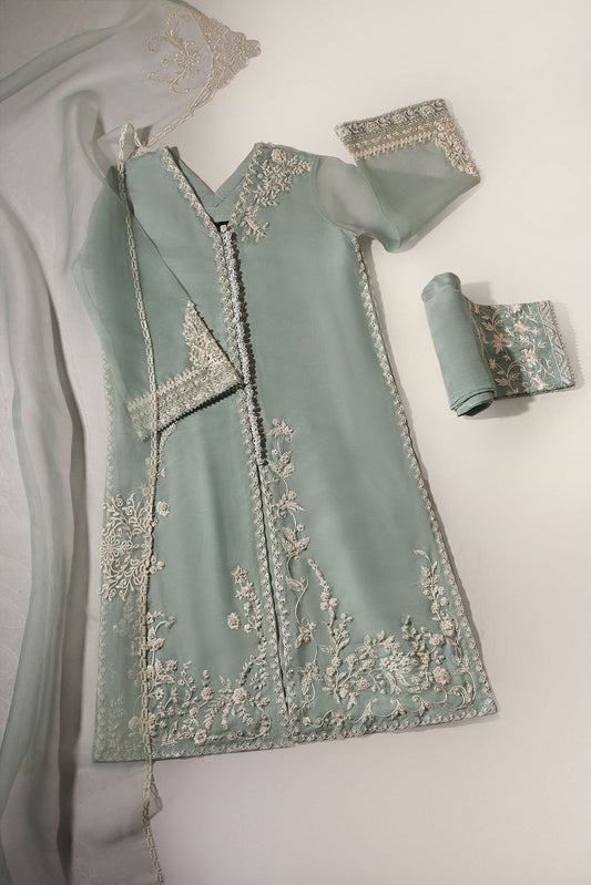 Agha Noor Embroidered Organza Formal Collection