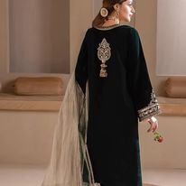 Jazmin Embroidered Velvet Formal Collection