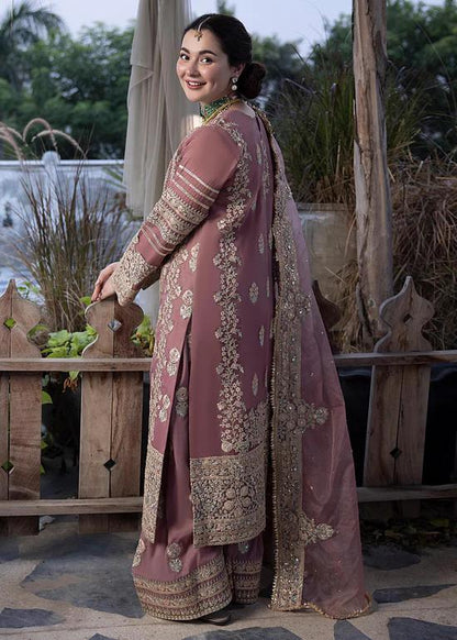 Ali Xeeshan Luxury Wedding Formal Collection- Tea Pink