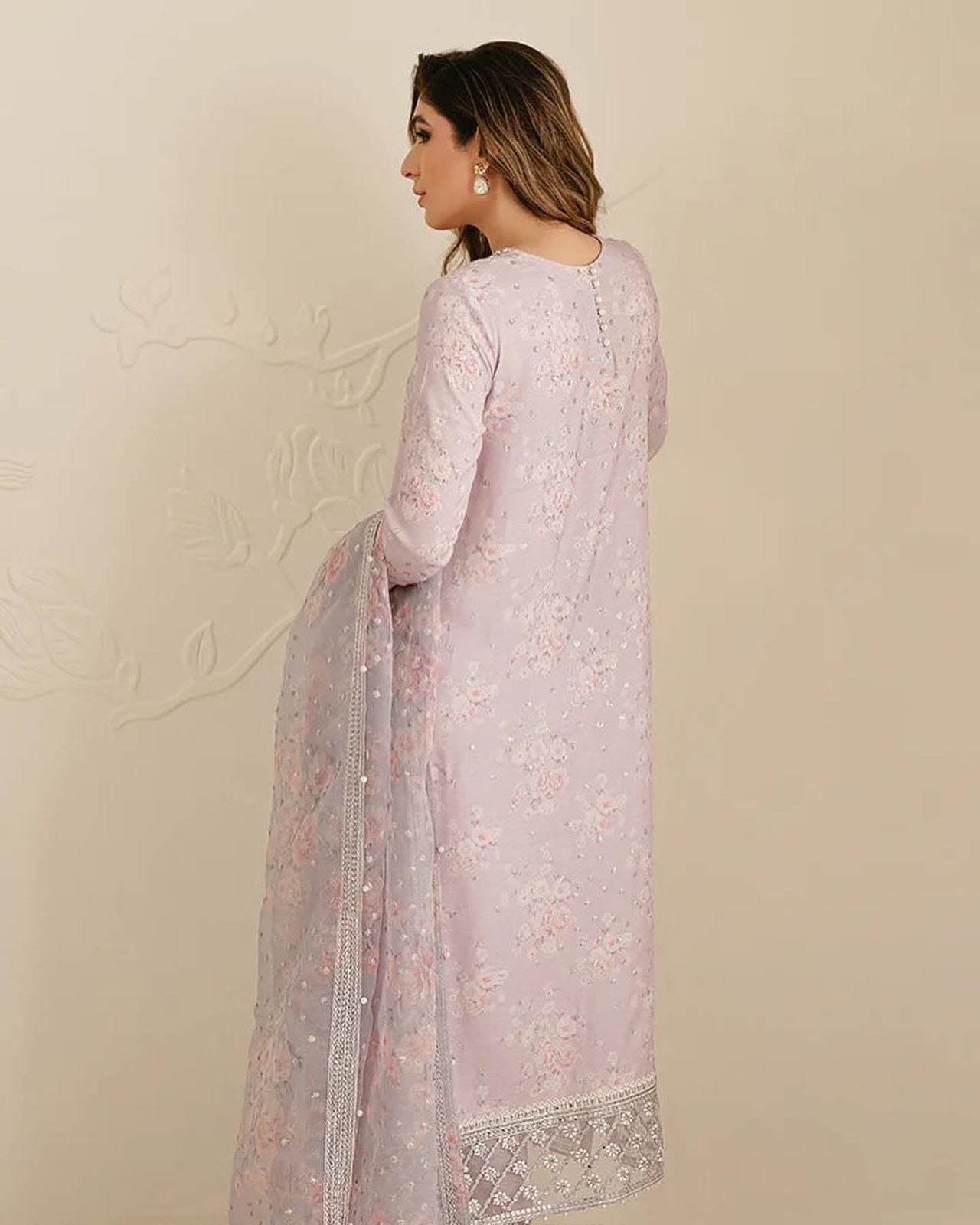 Cross Stich Lawn Collection Stiched