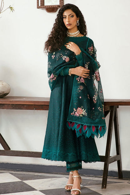 FAIZA SAQLAIN LUXURY LAWN UNSTITCH’24