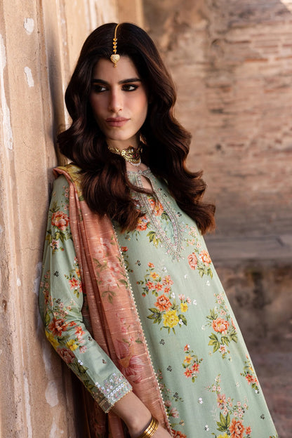 Batik Luxury Silk Formals Collection -Pista