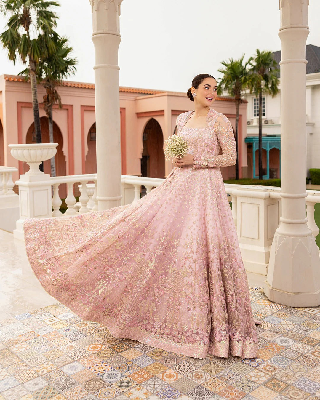 Faiza Saqlain Embroidered Formal Wedding Collection – Teapink Ruzova