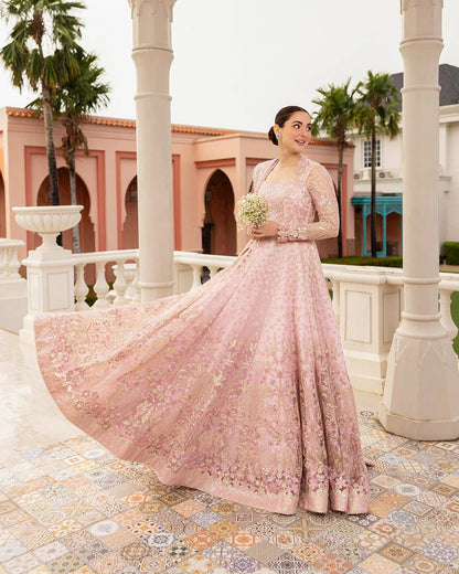 Faiza Saqlain Embroidered Formal Wedding Collection – Teapink Ruzova