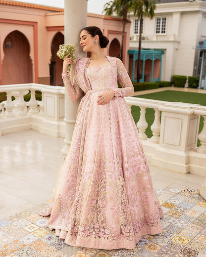 Faiza Saqlain Embroidered Formal Wedding Collection – Teapink Ruzova