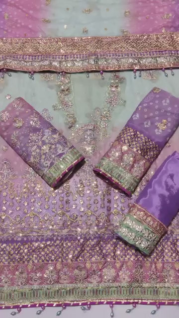 BAROQUE CHANTELLE EMBROIDERED CHIFFION